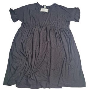 3269 NWT Heimish USA Black‎ Flutter Sleeve Dress 3XL